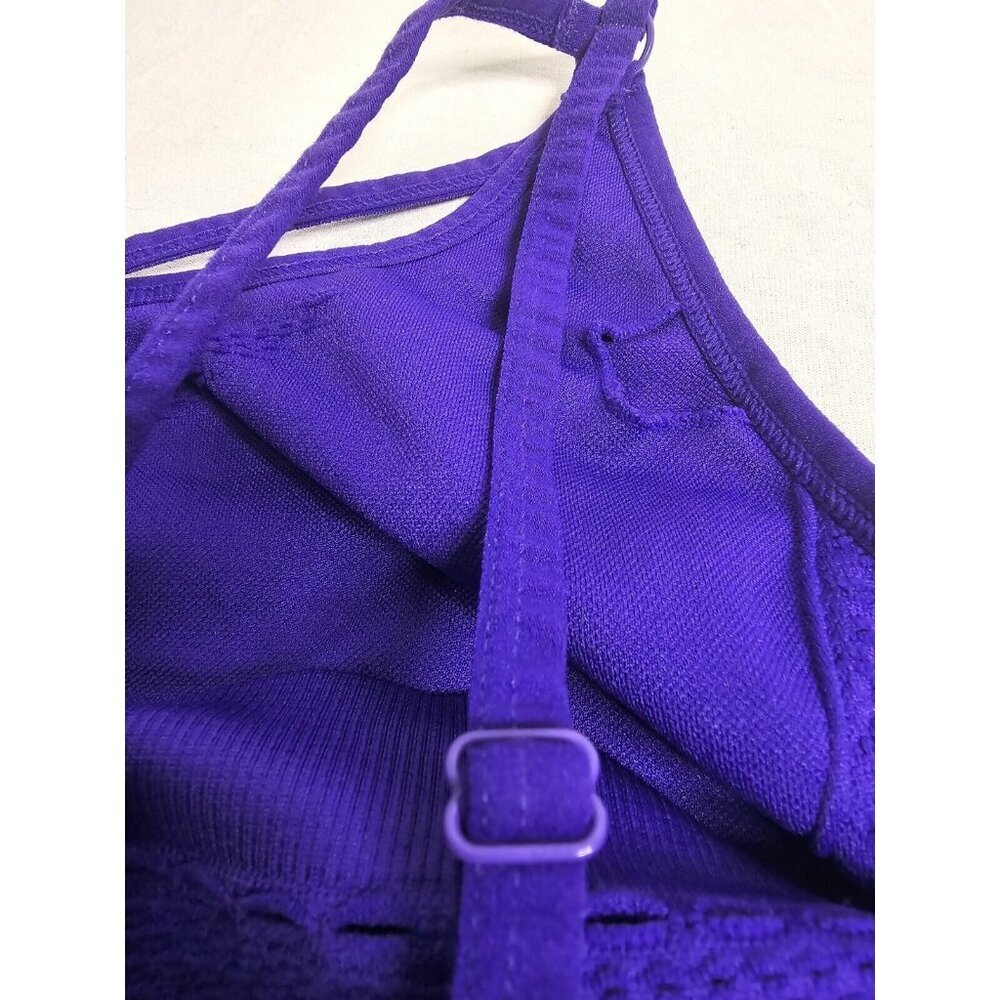 GYMSHARK Energy indigo seamless sports bra- SIZE SMALL - Read Description - Picture 9 of 13